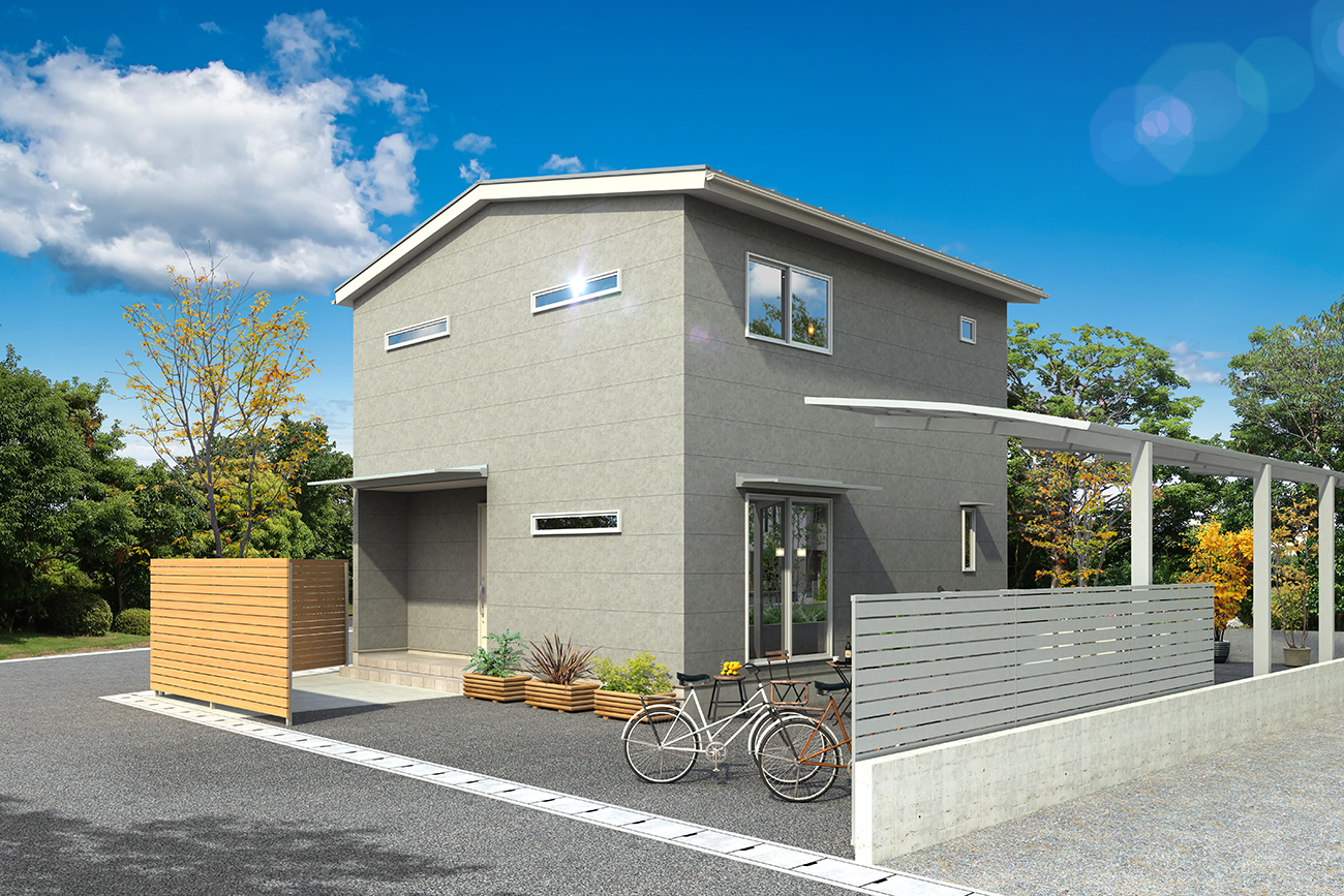 苗木モデルハウス完成イメージ