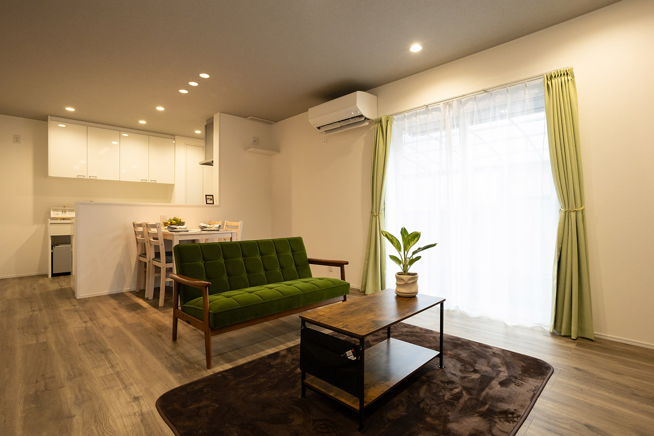 苗木モデルハウス　リビング