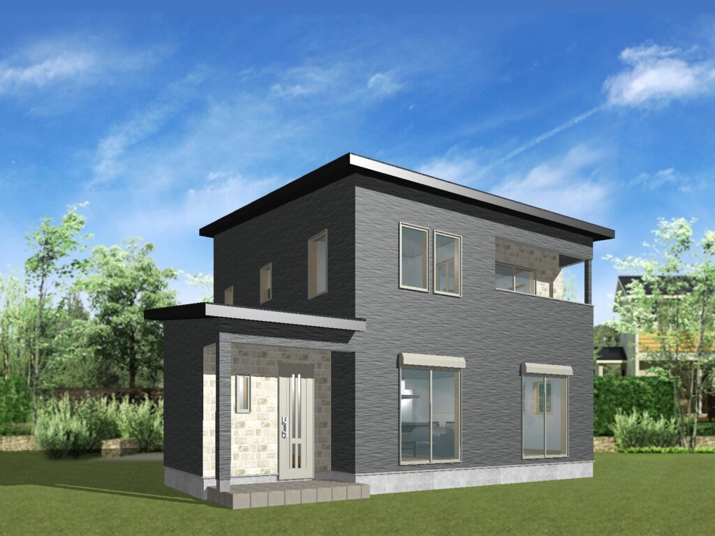 9月構造見学会 外観イメージ