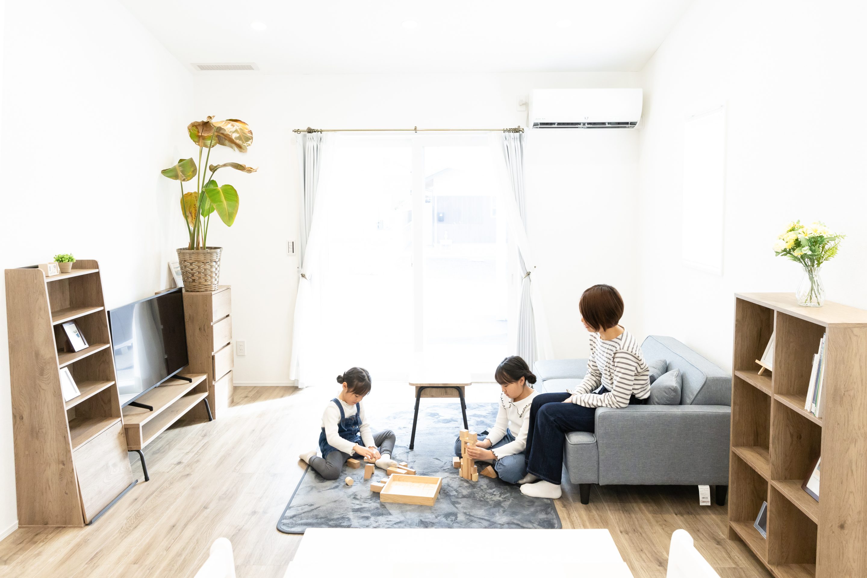 モデルハウスにTV追加しました。