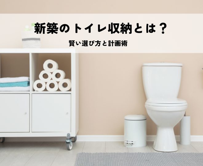 新築のトイレ収納とは？賢い選び方と計画術