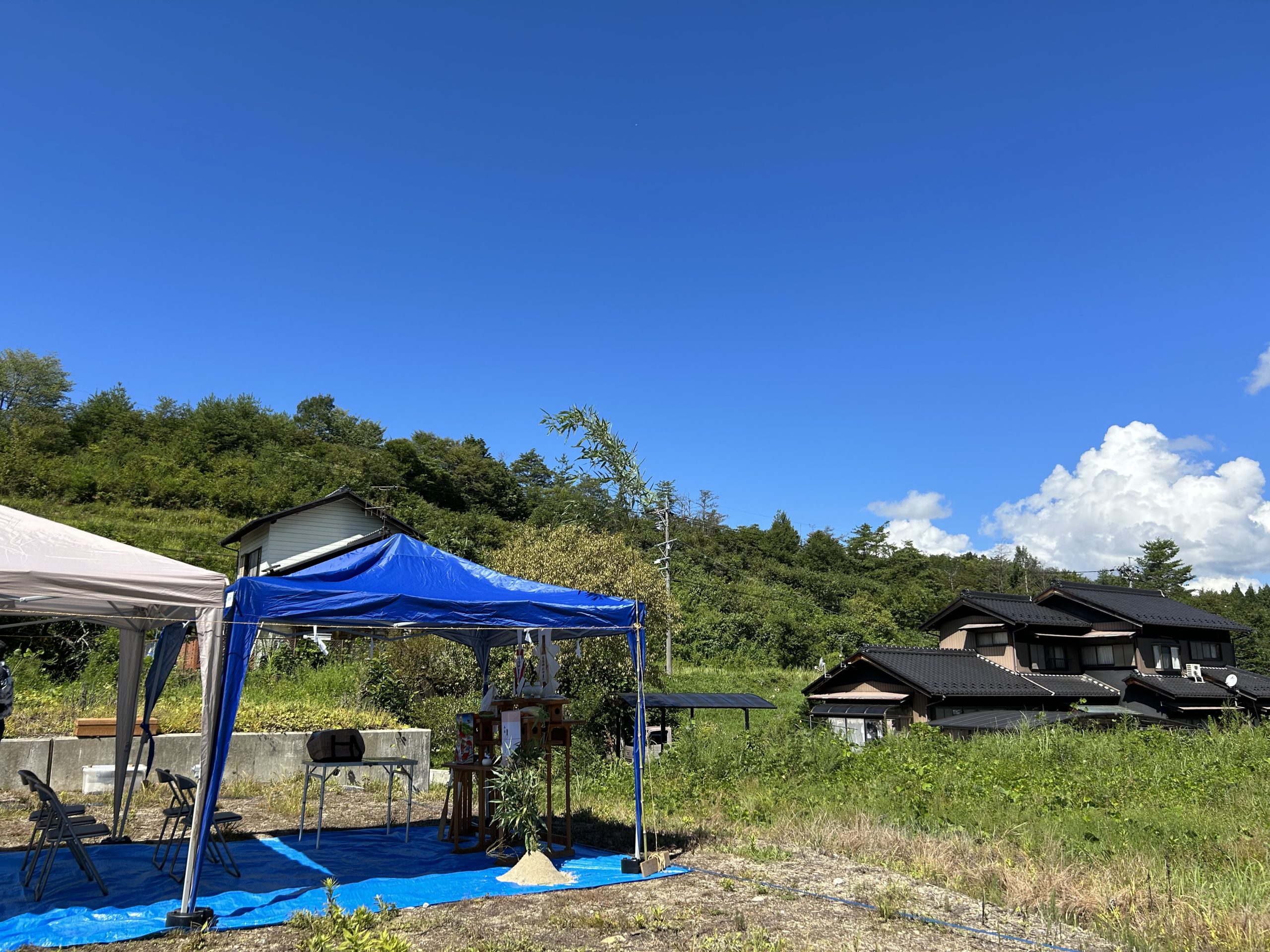 良き日の地鎮祭