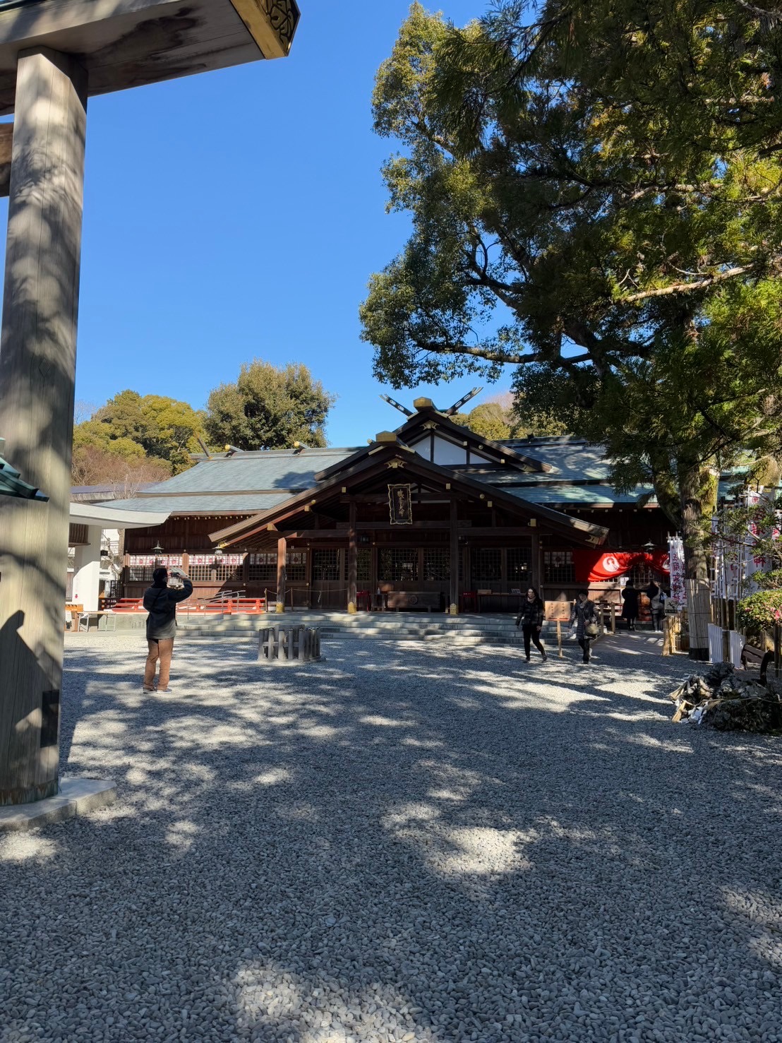 新築工事の安全を願って～猿田彦神社へ参拝しました