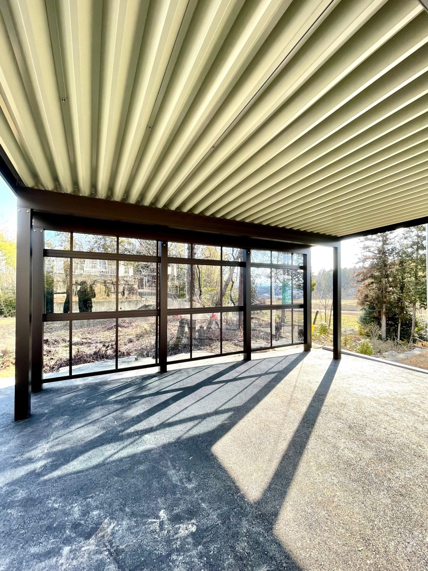 見学会場の外構