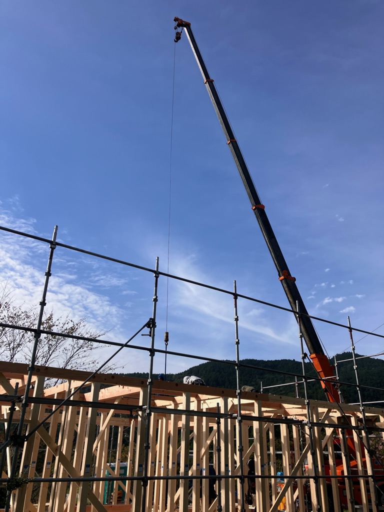 建築吉日の建前・中津川市福岡