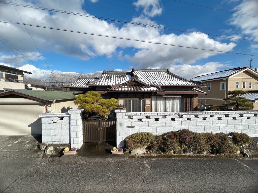 中津川市苗木で中古住宅の売却依頼を受けました