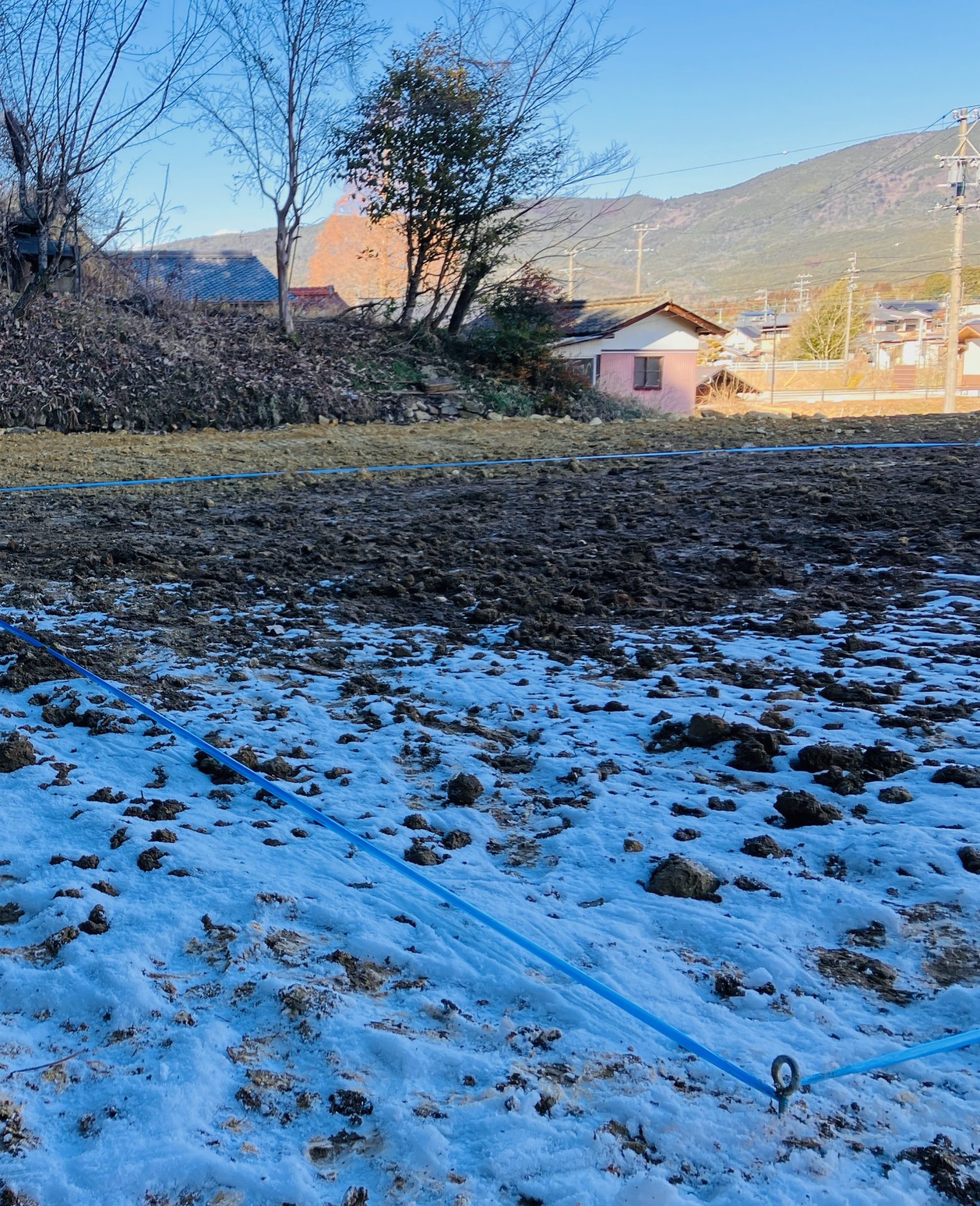 中津川市苗木で地盤補強準備!家を支える大切な工程とは?
