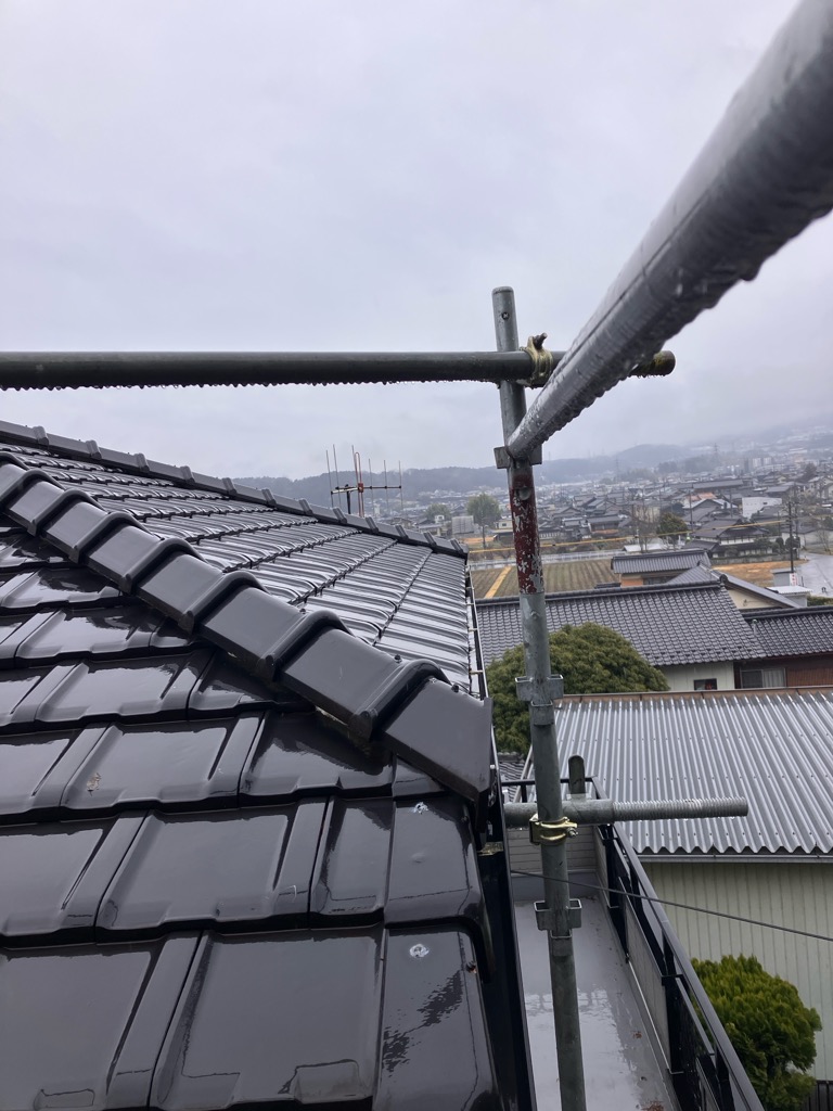 改修工事と雨樋（あまどい）掃除