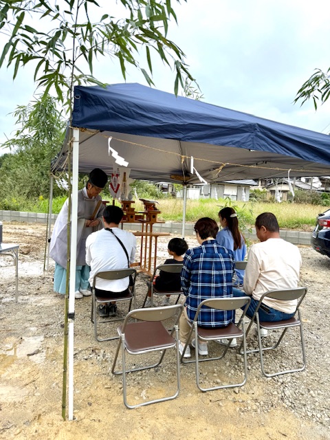 地鎮祭をする場合は