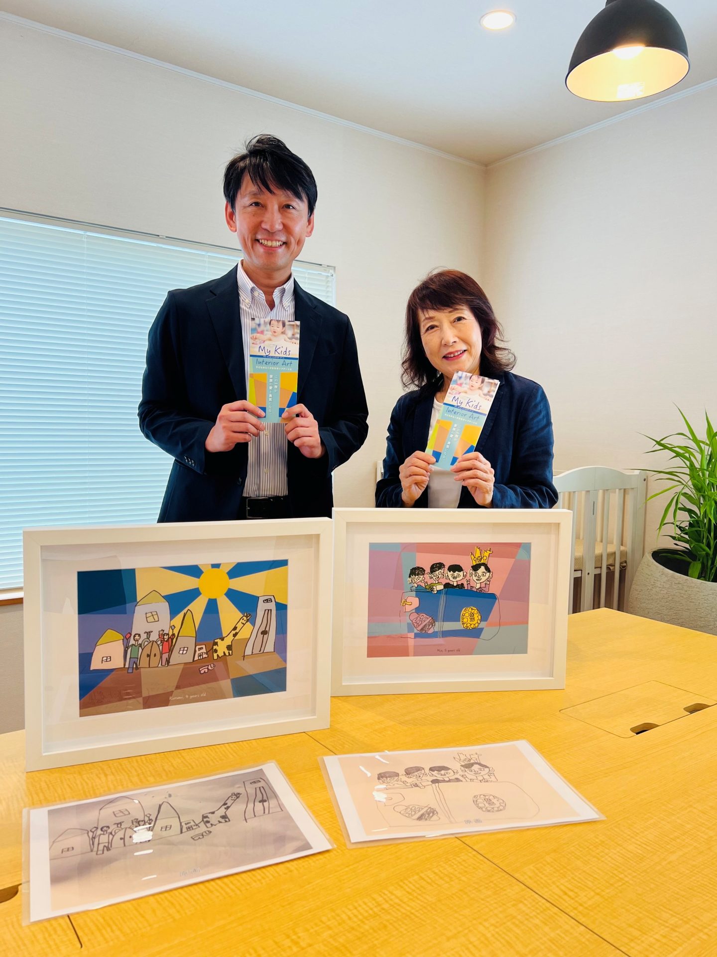 子どものらくがきがアートになる日。心温まる出会い