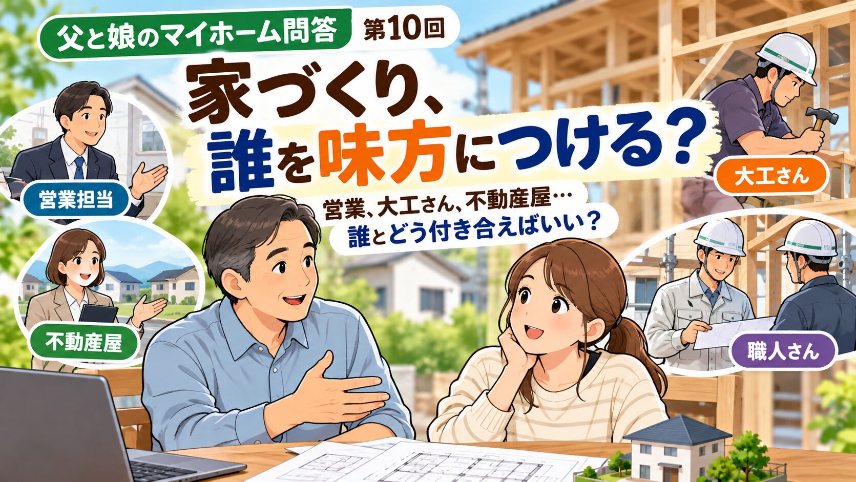 家づくり、誰を味方につける?